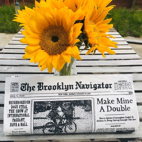 Kate spade newspaper Brooklyn clutch glitzy ritzy - Picture 4 of 8